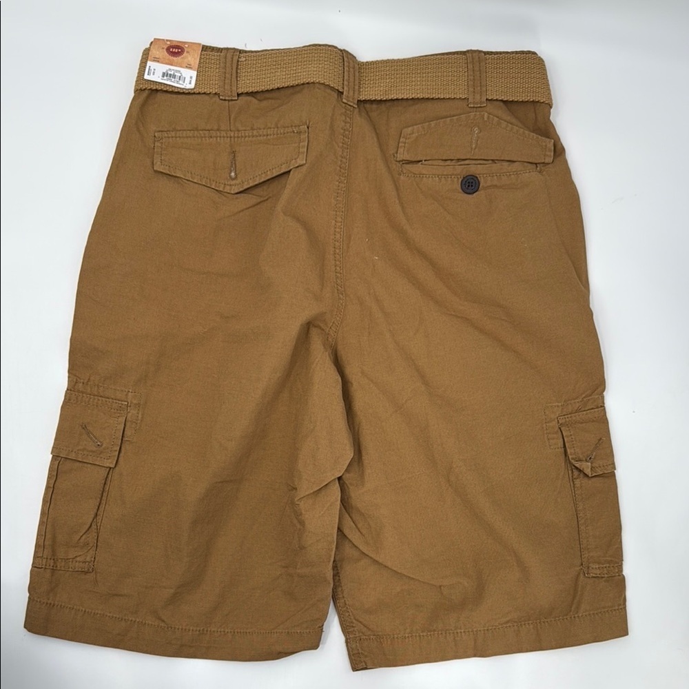 Urban Pipeline Brown Cargo Shorts with Belt Size 32 - Picture 2 of 6